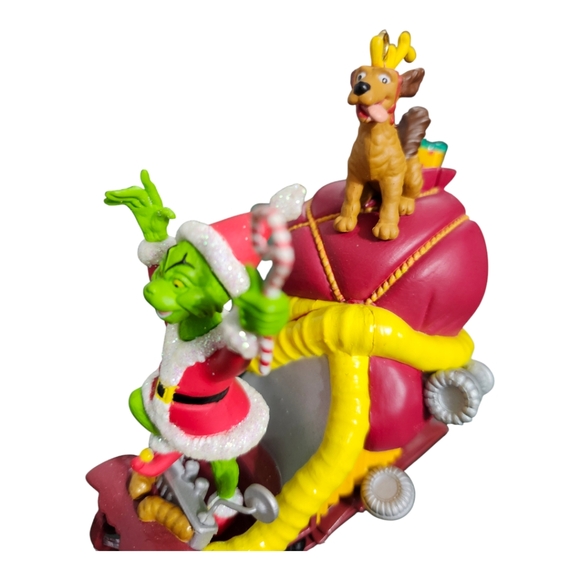 Vintage 2000s Carlton Cards Heirloom Collection Ornament "The Grinch" Dr. Seuss - Picture 2 of 11